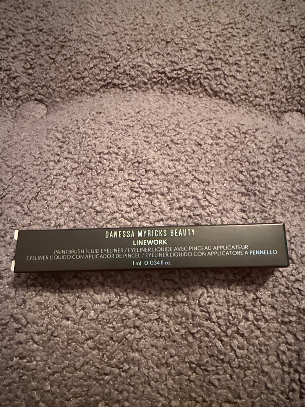 Danessa Myricks Beauty Linework Paintbrush Fluid Eyeliner - Black